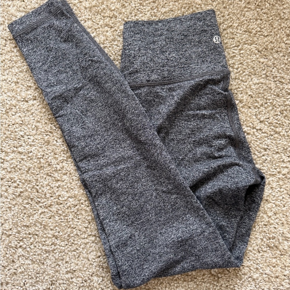 lululemon Wunder Under High Rise Charcoal 28”